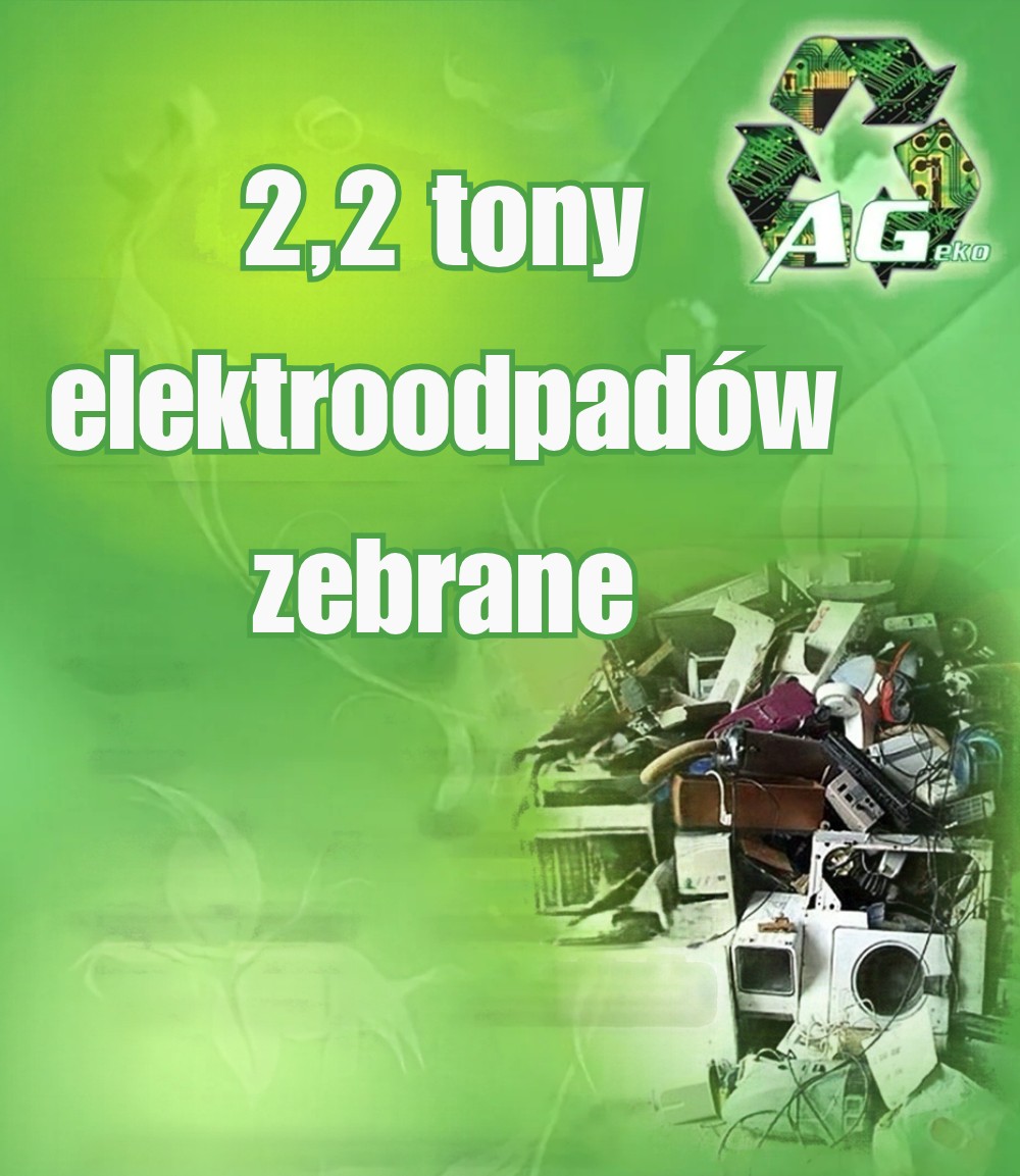 2,2 tony elektroodpadów zebrane - zdjęcie